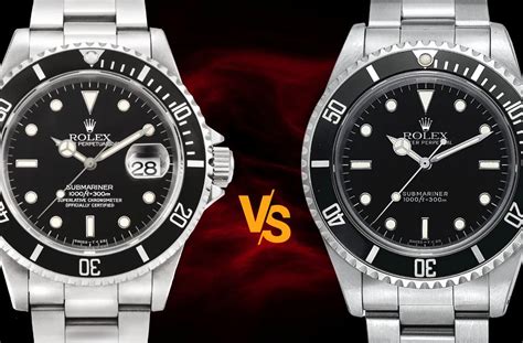 rolex submariner vs submariner date|rolex submariner date 2020.